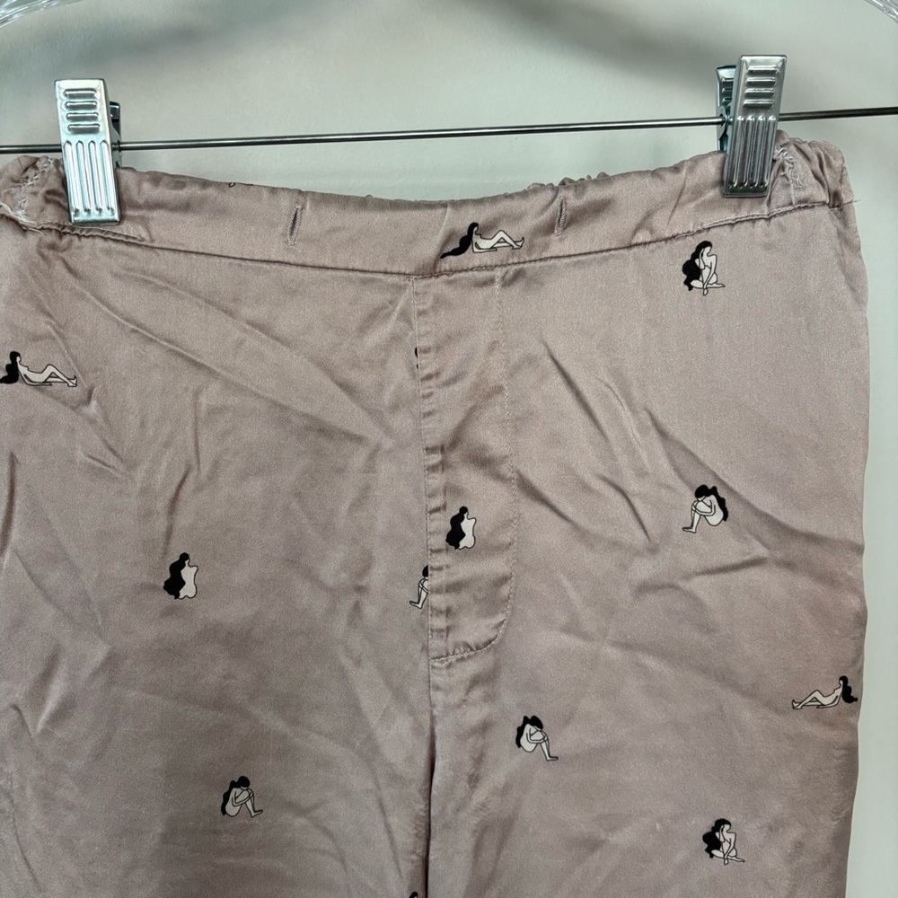 Cloroom Mulberry Silk Pants Size S - Picture 3 of 14